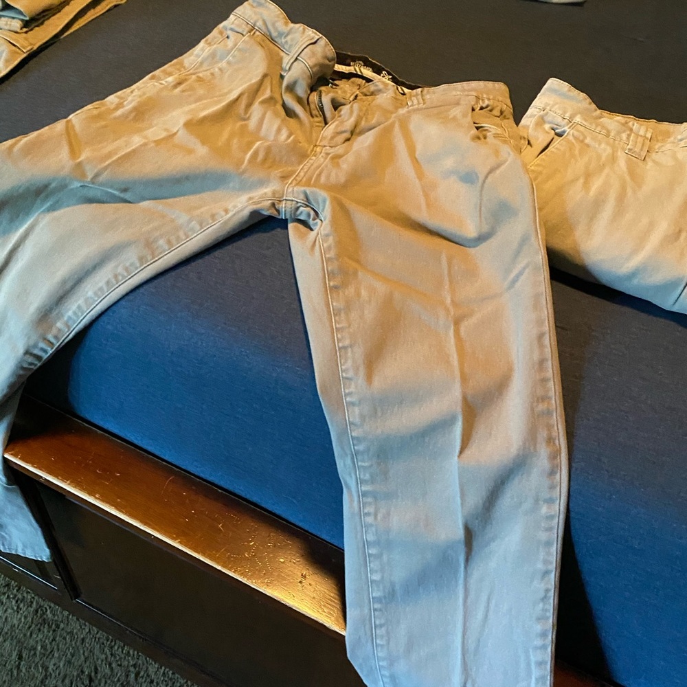 RSQ New York slim straight chinos